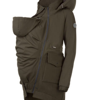 Fun2bemum Parka softshell positie- en draagjas Black mawaho.nl