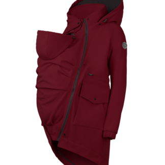 fun2bemum parka positie- en draagjas burgundy mawaho.nl